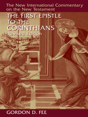 cover image of The First Epistle to the Corinthians